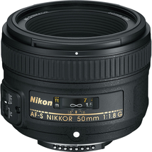 Ống kính Nikon AF-S FX NIKKOR 50mm f/1.8G Lens with Auto Focus for Nikon DSLR Cameras