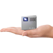 Máy chiếu RIF6 CUBE Pico Video Projector with 120 Inch Display - 2 Inch Mobile Portable Mini Projector 20,000 Hour LED Compatible