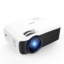 Máy chiếu DBPOWER Projector, Upgraded T22 70% Brighter LCD Video Projector Support 1080P -White