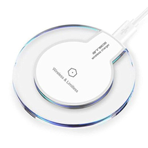 AnnBos AutumnFall iPhone 8 Wireless Charger,2017 New Clear Qi Wireless Charger Charging Stand Dock