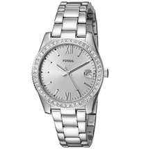 Đồng hồ Fossil ES-4317 Scarlette Three-Hand Date Stainless Steel Watch