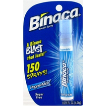 Binaca Breath Spray Peppermint (6 Pieces)