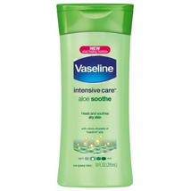 Vaseline Intensive Care Lotion 10oz Aloe Soothe (Dry Skin)