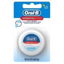 Oral-B 54 Yards Floss Essential Mint Wax (6 Pieces)