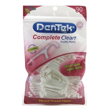 Dentek Floss Picks Complete Clean Fresh Mint 90 Count