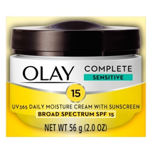 Olay Complete Moisturizer Sensitive Spf#15 2oz Jar
