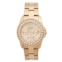 Đồng hồ GUESS Factory Women's Rose Gold-Tone Multifunction Watch, NS
