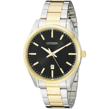 Đồng hồ Citizen Black Face Quartz Mens Analog Casual Multicolored Watch BI-1034-52E