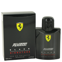 Nước hoa Ferrari Scuderia Black Signature Cologne 4.2 oz Eau De Toilette Spray