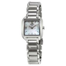Tissot T-Wave Mother of Pearl Ladies Watch T02.1.285.82