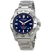 Victorinox I.N.O.X. Blue Dial Men's Stainless Steel Watch 241782