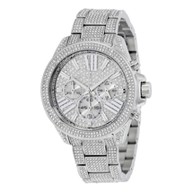 Michael Kors Chronograph Crystal Pave Dial Ladies Watch MK6317