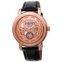 Akribos XXIV Rose Gold-Tone Men's Watch AK634RG