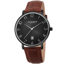 Akribos XXIV Black Dial Men's Watch AK1077BK