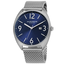Akribos XXIV Blue Dial Men's Watch AK1026BU