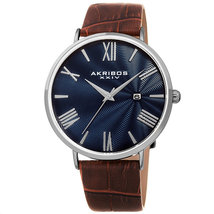 Akribos XXIV Blue Dial Men's Watch AK1041SSBR