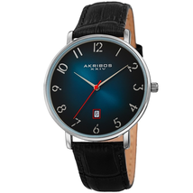 Akribos XXIV Blue Dial Men's Watch AK1077TQ