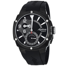 Alpina Adventure Black Dial Automatic Rubber Bracelet Men's Watch AL-950LBG4FBAE6