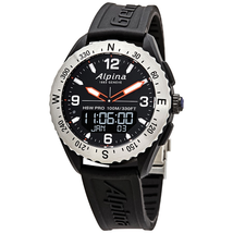 Alpina Alpiner X Quartz Black Dial Men's Smart Watch AL-283LBBO5SAQ6