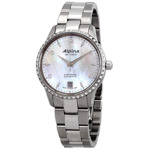 Alpina Comtesse Automatic White Mother of Pearl Dial Ladies Watch AL-525APW3CD6B