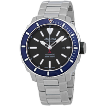 Alpina Seastrong Diver Automatic Black Dial Men's Watch AL-525LBN4V6B