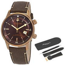 Alpina Seastrong Diver Heritage Automatic Brown Dial Men's Watch AL-525BR4H4