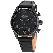 Alpina Startimer Pilot Chronograph Black Dial Men's Watch AL-372BB4FBS6