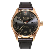Alpina Starttimer Pilot Shadow Line Automatic Dark Grey Dial Men's Watch AL-525GG4S4