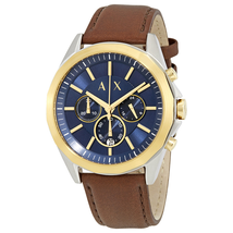 Armani Exchange Drexler Chronograph Blue Dial Men's Watch AX2612