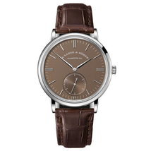 A. Lange & Sohne Saxonia Automatic Brown Dial Men's Watch 380.044