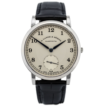 A. Lange & Sohne 1815 Silver Dial 18K White Gold Men's Watch 235.026