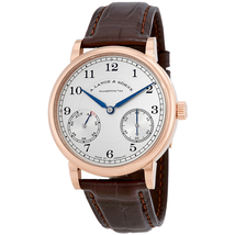 A. Lange & Sohne 1815 Up Down Silver Dial 18K Yellow Gold Men's Watch 234.021