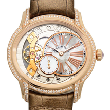 Audemars Piguet Millenary White Mother Of Pearl Dial Ladies 18 Carat Pink Gold Watch 77247OR.ZZ.A812CR.01