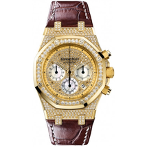 Audemars Piguet Royal Oak Chrono Diamond Men's Watch 26068BA.ZZ.D088CR.01