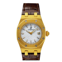 Audemars Piguet Royal Oak Silver Dial 18kt Yellow Gold Ladies Watch 67600BA.OO.D090CR.01