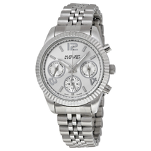 August Steiner Silver-Tone Ladies Watch AS8103SS AS8103SS