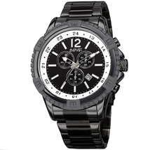 August Steiner Chronograph Black Dial Men's Watch AS8229BK