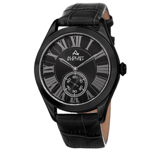 August Steiner Black Dial Men's Watch AS8203BK