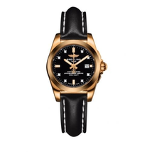 Breitling Galactic 29 Quartz Chronometer Diamond Black Dial Ladies Watch H7234812/BE86-477X