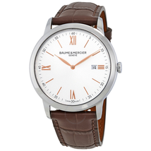 Baume et Mercier Classima Silver Dial 42mm Men's Watch 10415
