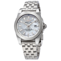 Breitling Galactic Mother of Pearl Dial Ladies Watch W7234812-A784-791A
