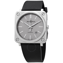 Bell and Ross Aviation Automatic Grey Dial Men's Watch BRS92-GR-ST/SRB