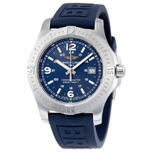 Breitling Colt Blue Dial Blue Rubber Men's Watch A7438811-C907BLPT3 A7438811-C907-158S-A20S.1