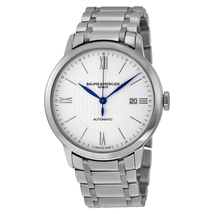 Baume et Mercier Baume and Mercier Classima Automatic Silver Dial Stainless Steel Men's Watch 10215