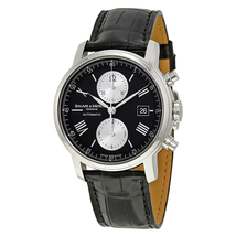 Baume et Mercier Baume and Mercier Classima Executives Automatic Black Leather Men's Watch 08733 MOA8733