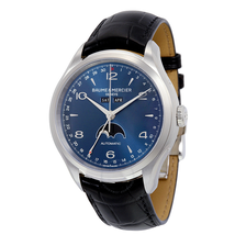 Baume et Mercier Baume and Mercier Clifton Blue Dial Moonphase Men's Watch 10057