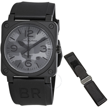 Bell and Ross Aviation Automatic Camouflage Dial Men's Watch BR0392-CAMO-CE/SRB