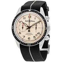 Bell and Ross Chronograph Automatic Men's Watch BRV294-BEI-ST/SF