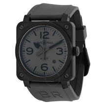 Bell and Ross Commando Automatic Grey Dial Men's Watch R0392-COMMANDOCE BR0392-COMMANDOCE