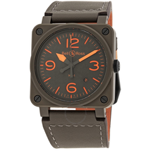 Bell and Ross MA-1 Pilot Automatic Men's Watch BR0392-KAO-CE/SCA